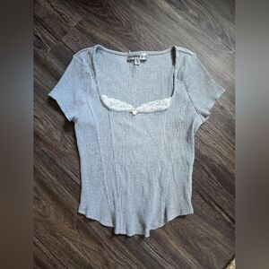 Madden Girl Top Coquette Y2K